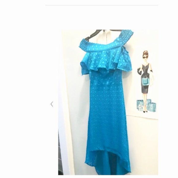 Bebe Off-Shoulder Dress 00 - Picture 2 of 6